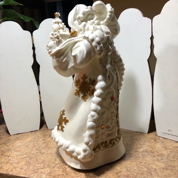 New 2007 Avon Bejeweled Santa With Led Lights, Mint Condition - Picture 3 of 12